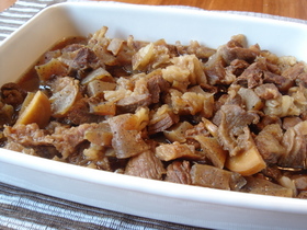 ぼっかけ(牛すじの煮込み)