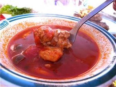 ダッチ･ド･オニオントマトスープの写真