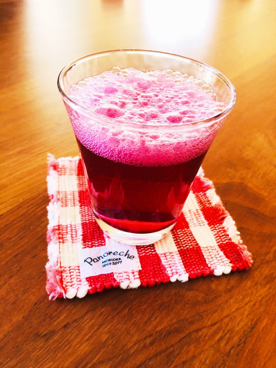 【自家製】赤紫蘇ジュースの画像