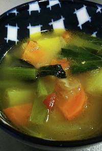 夏こそ、野菜ごろごろスープ！