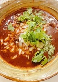 定番メキシカン「ビリア」スープ