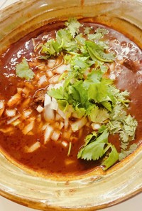 定番メキシカン「ビリア」スープ