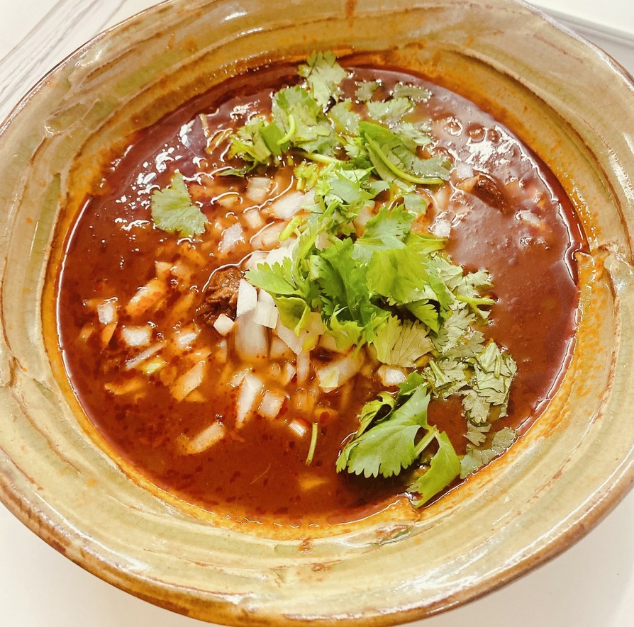 定番メキシカン「ビリア」スープの画像