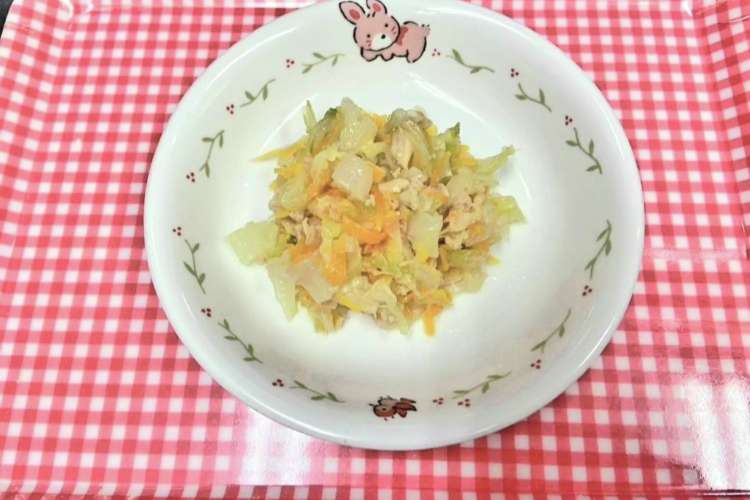 保育園幼児食 キャベツとツナの甘酢和え レシピ 作り方 By たかさご保育園 クックパッド 簡単おいしいみんなのレシピが376万品