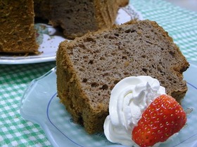 チョコシフォンケーキ