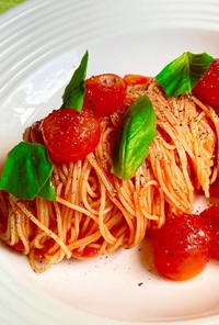 冷製トマトのカッペリーニ | つめたい麺