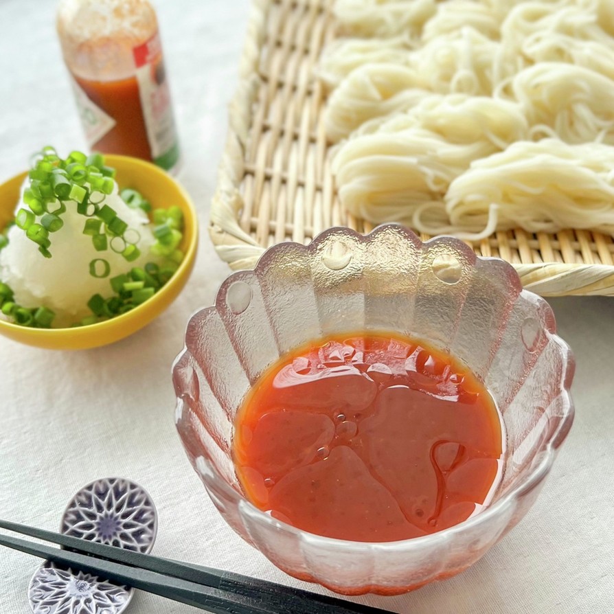 【楽めし】素麺・激旨おろしトマトつゆの画像