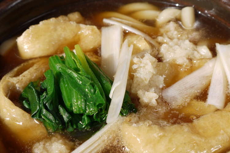 カゼも吹っ飛ぶ 熱々あんかけきつねうどん レシピ 作り方 By ななまま クックパッド
