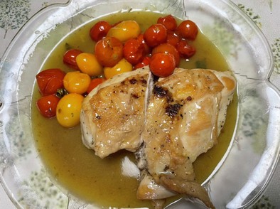 イタリアンな鶏胸肉の写真