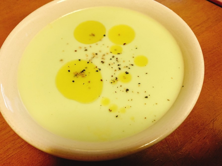 枝豆の冷製スープ(ポタージュ)♪の画像