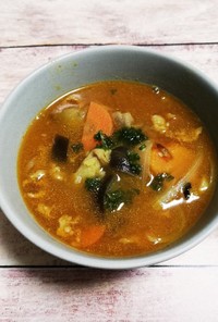 夏野菜カレースープ