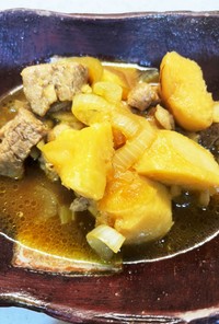 里芋と豚肉のカレー煮