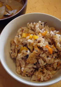 簡単★雑穀米の炊込みご飯