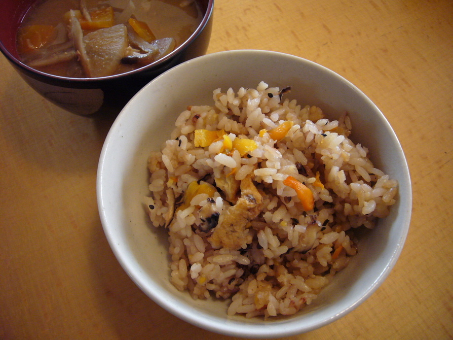 簡単★雑穀米の炊込みご飯の画像