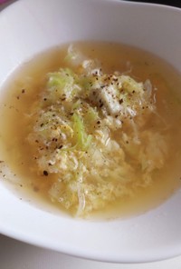 【簡単】キャベツスープ