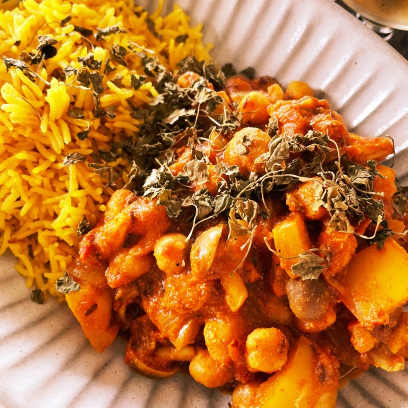 ひよこ豆のカレーレシピ