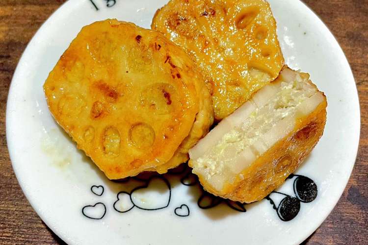 つなぎはオートミール 蓮根の挟み焼き レシピ 作り方 By Knkitchen クックパッド 簡単おいしいみんなのレシピが376万品