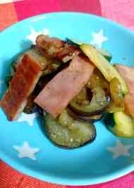 みんなの なす ズッキーニ ベーコン レシピが900品 クックパッド