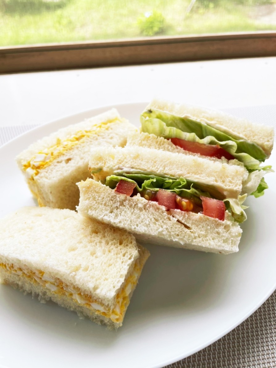 玄米ご飯パンの　　　　BLTサンドイッチの画像