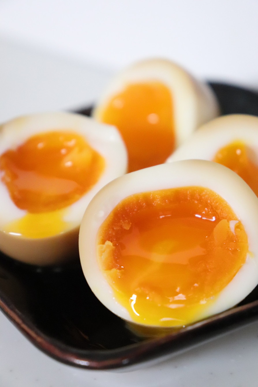 冷蔵庫から出したての卵で作る煮卵★中華風の画像