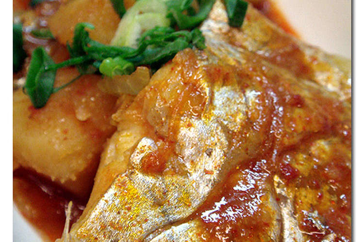 韓国風 太刀魚煮付 カルチチョリム レシピ 作り方 By Yaya 22 クックパッド 簡単おいしいみんなのレシピが361万品
