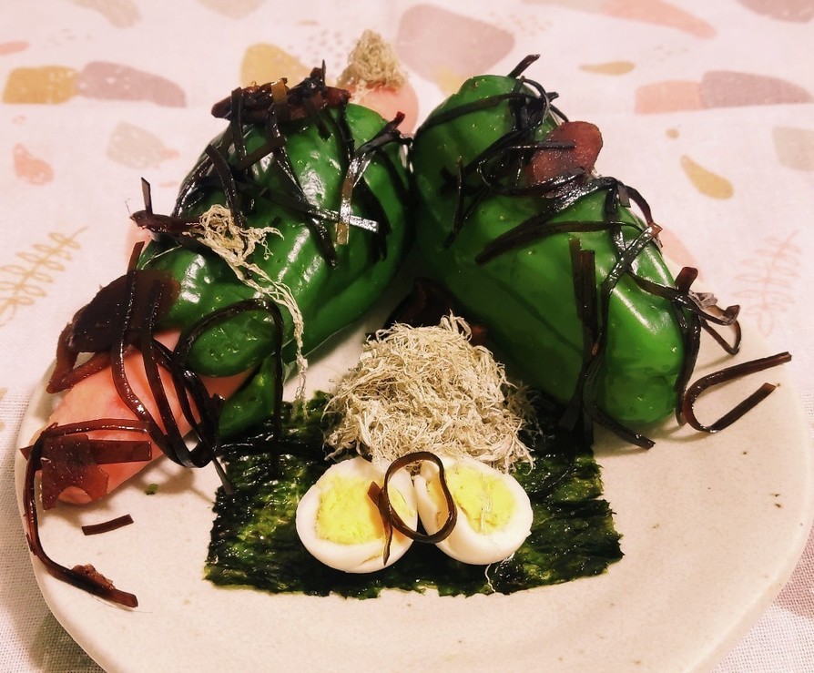 “ピーマン5号見参!”魚肉ソ野菜とろ昆布の画像