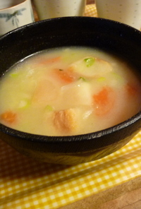 和と中華　白みそスープ
