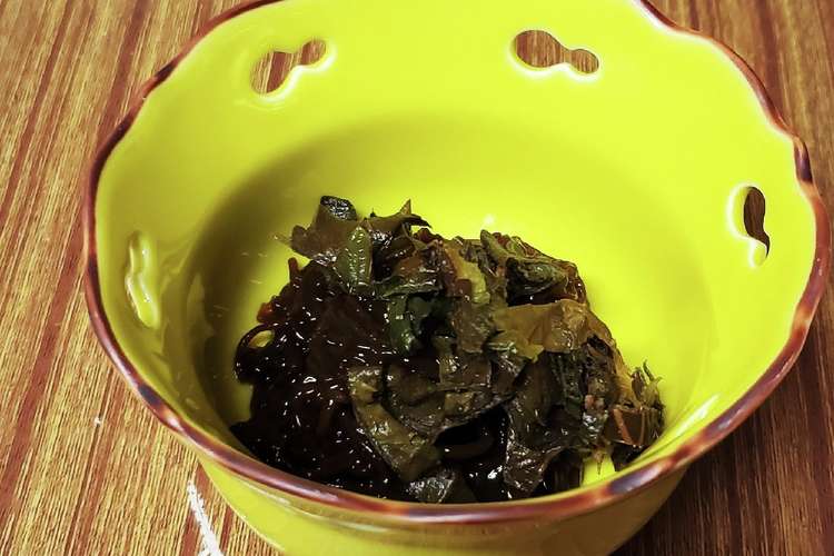 もずくと大葉梅酢漬け和え レシピ 作り方 By ここ左衛門 クックパッド 簡単おいしいみんなのレシピが378万品