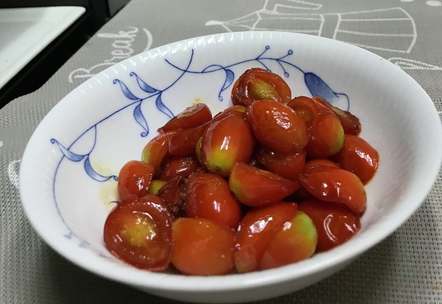 プチトマトのホアジャン炒めの画像