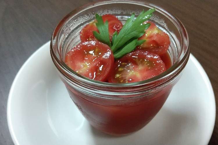 トマトゼリー レシピ 作り方 By クックちゃる クックパッド 簡単おいしいみんなのレシピが375万品