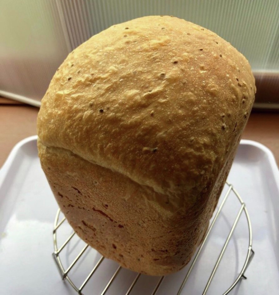 HBチアシード スジャータ消費 食パンの画像