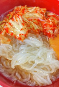 韓国風ヘルシー夏の白滝麺