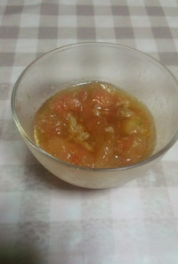 冷製トマトのソルベ