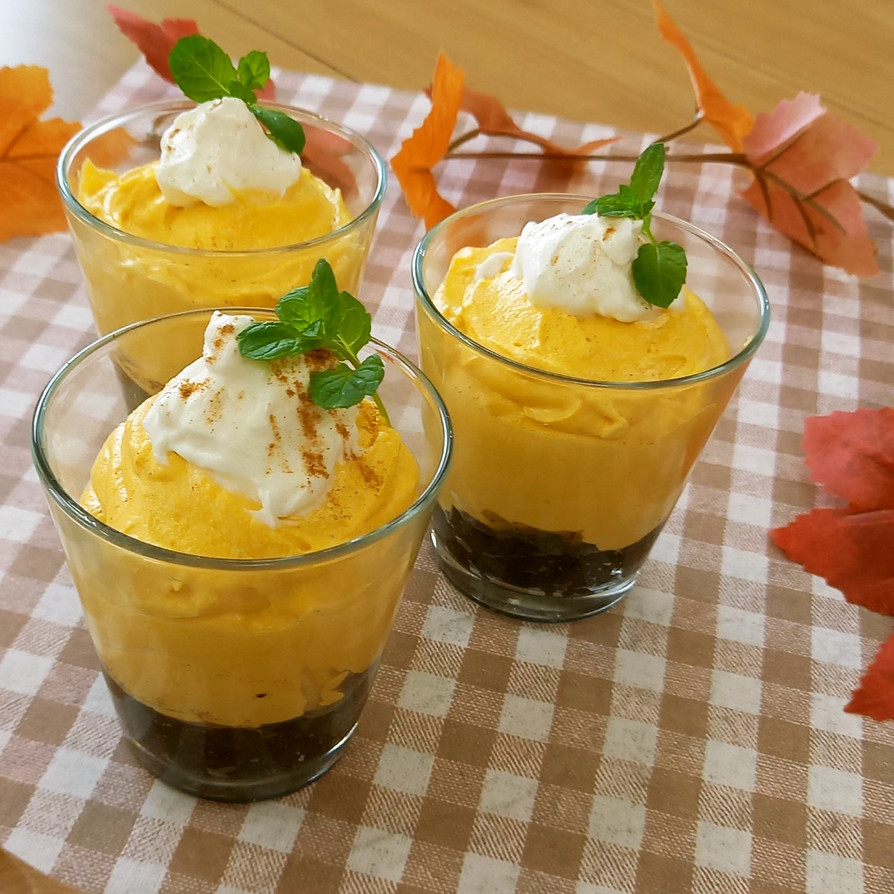 かぼちゃのチーズケーキのレシピ