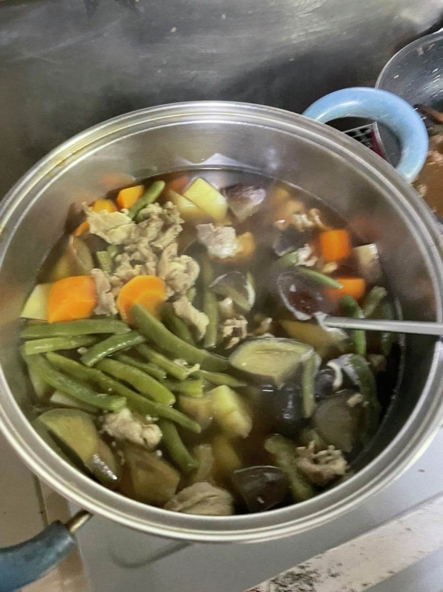 夏野菜スープの画像