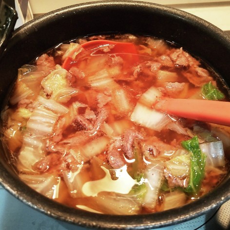 牛スープ(コンソメ系のお味です！)
