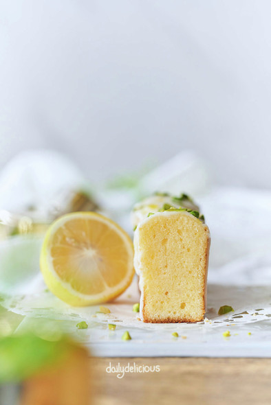 スリムパウンドレモンケーキの写真