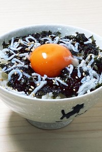 韓国海苔でお手軽丼