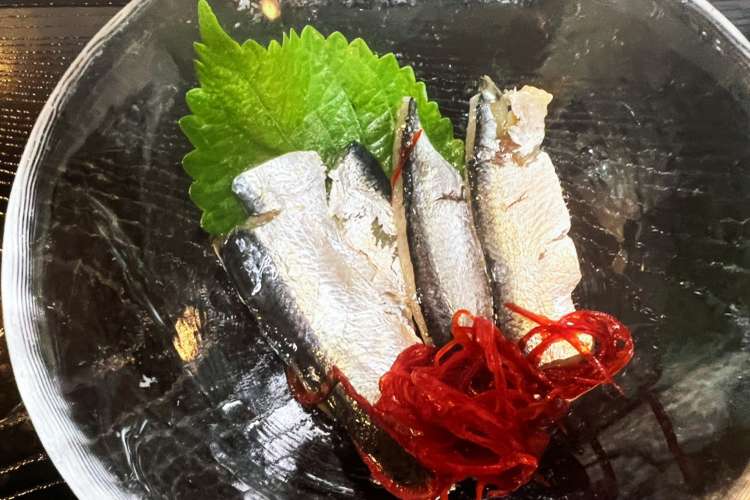 大阪港で釣れた コハダのカンタン酢漬け レシピ 作り方 By ウクレレおじさん クックパッド 簡単おいしいみんなのレシピが376万品