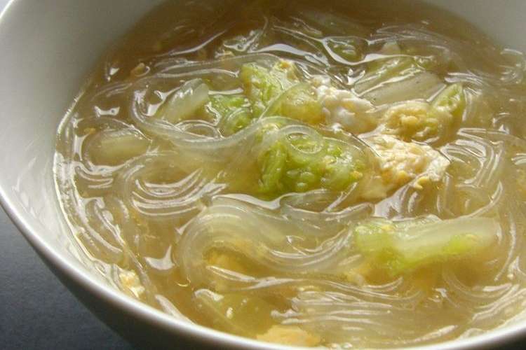 中華 スープ 白菜