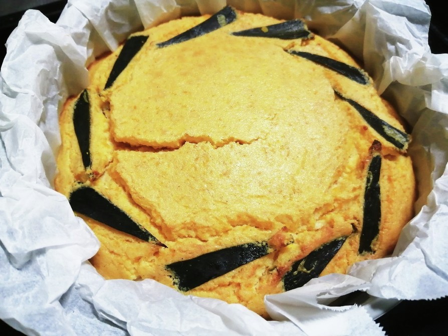 カボチャヨーグルトチーズのおからcakeの画像