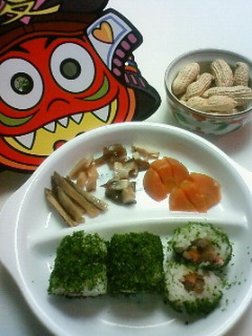 そうくんの恵方巻き♪
