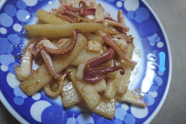 イカと長芋の炒めもの レシピ 作り方 By ころじ4 クックパッド 簡単おいしいみんなのレシピが375万品