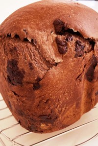 HB♡簡単♡しっとり♡チョコレート食パン