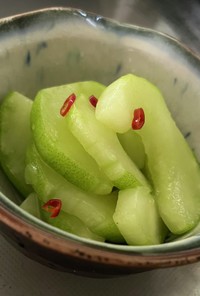 簡単　常備菜✨さっぱり　白瓜の浅漬け