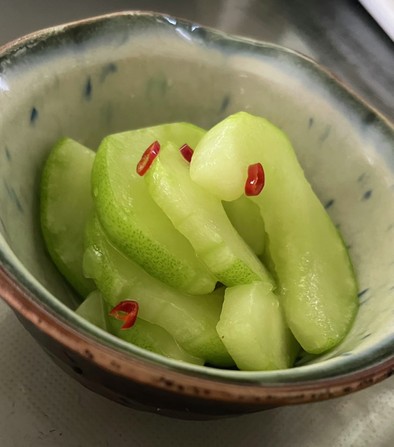 簡単　常備菜✨さっぱり　白瓜の浅漬けの写真