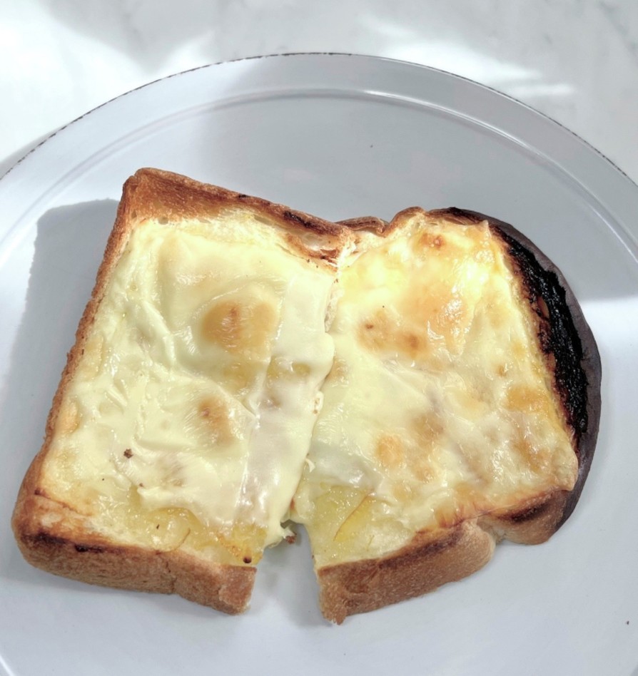 マーマレードチーズトーストの画像