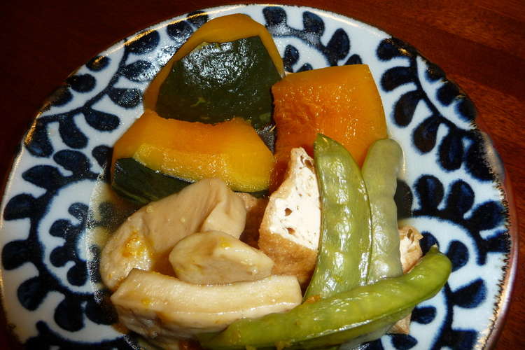 あげ かぼちゃの含め煮 生麩 レシピ 作り方 By ゆしゅな クックパッド 簡単おいしいみんなのレシピが366万品