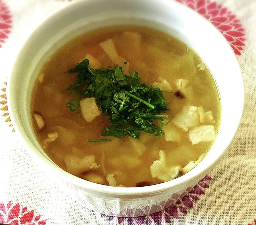 ヘルシーで簡単♡和洋折衷野菜沢山スープの画像