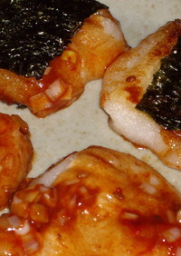 韓国風ピリカラ餅